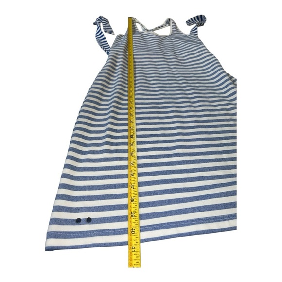 Converse One Star Sleeveless Dress M Blue, White Striped - Picture 6 of 11